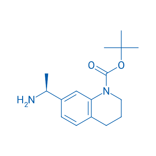 tert-Butyl (S)-7-(1-aminoethyl)-3,4-dihydroquinoline-1(2H)-carboxylate 100mg
