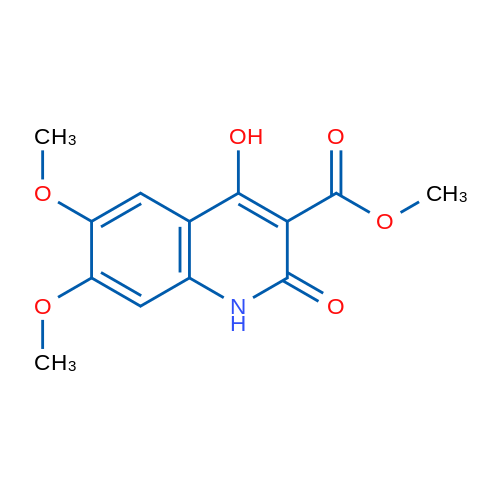 Methyl 4-hydroxy-6,7-dimethoxy-2-oxo-1,2-dihydroquinoline-3-carboxylate 1g