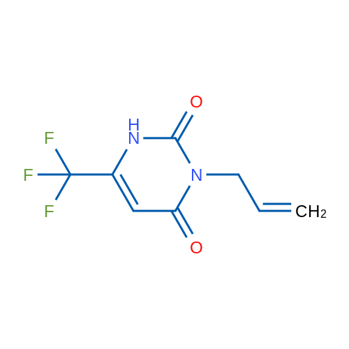 3-(Prop-2-en-1-yl)-6-(trifluoromethyl)-1,2,3,4-tetrahydropyrimidine-2,4-dione 5mg