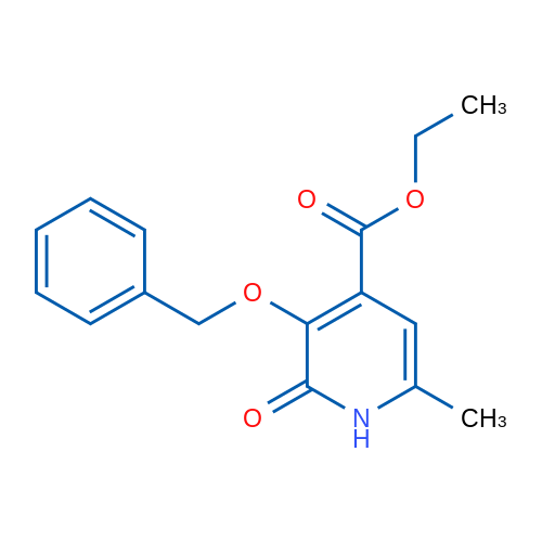 Ethyl 3-(benzyloxy)-6-methyl-2-oxo-1,2-dihydropyridine-4-carboxylate 1g