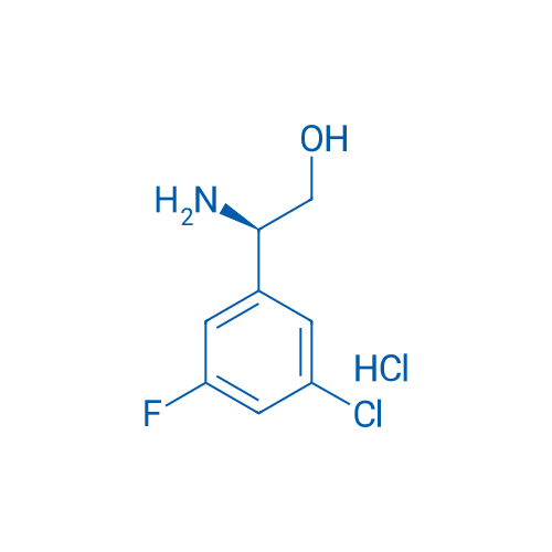 (R)-2-Amino-2-(3-chloro-5-fluorophenyl)ethan-1-ol hydrochloride 100mg