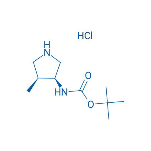 tert-Butyl ((3S,4S)-4-methylpyrrolidin-3-yl)carbamate hydrochloride 250mg