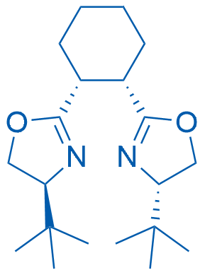 (1R,2S)-1,2-Bis((S)-4-(tert-butyl)-4,5-dihydrooxazol-2-yl)cyclohexane 1g