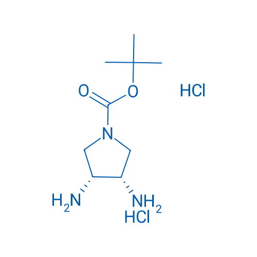 cis-tert-Butyl 3,4-diaminopyrrolidine-1-carboxylate dihydrochloride 100mg
