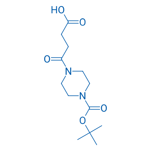 4-(4-(tert-Butoxycarbonyl)piperazin-1-yl)-4-oxobutanoic acid 250mg
