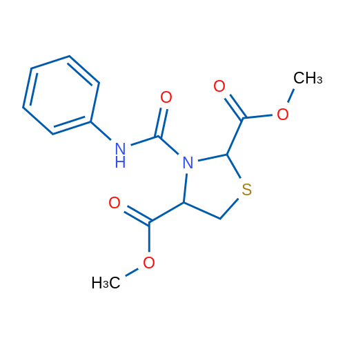 2,4-Dimethyl 3-(phenylcarbamoyl)-1,3-thiazolidine-2,4-dicarboxylate 1g