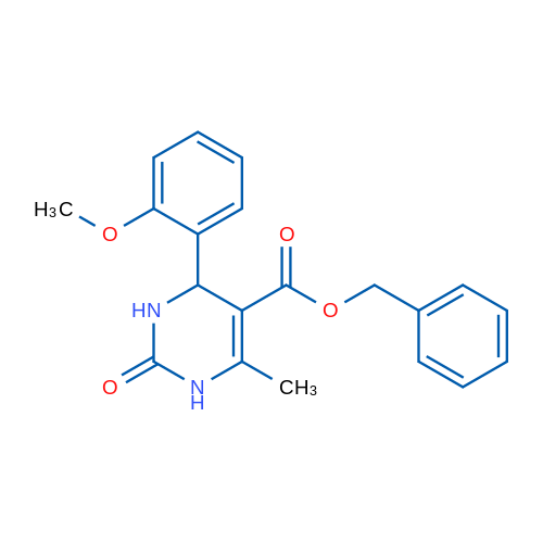 Benzyl 4-(2-methoxyphenyl)-6-methyl-2-oxo-1,2,3,4-tetrahydropyrimidine-5-carboxylate 1g