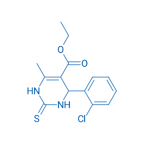 Ethyl 4-(2-chlorophenyl)-6-methyl-2-thioxo-1,2,3,4-tetrahydropyrimidine-5-carboxylate 5g