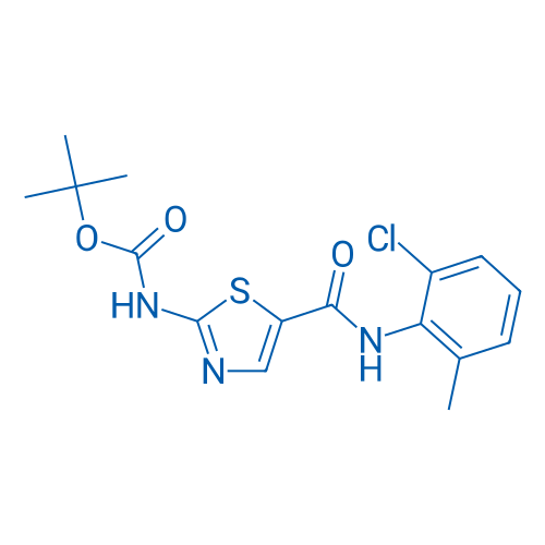 tert-Butyl (5-((2-chloro-6-methylphenyl)carbamoyl)thiazol-2-yl)carbamate 250mg
