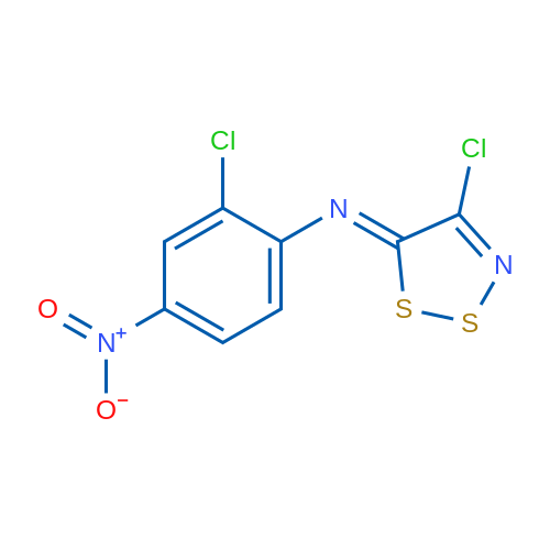 (5Z)-4-Chloro-N-(2-chloro-4-nitrophenyl)-5H-1,2,3-dithiazol-5-imine 1g