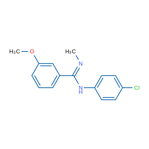 (E)-N-(4-Chlorophenyl)-3-methoxy-N'-methylbenzene-1-carboximidamide 1g