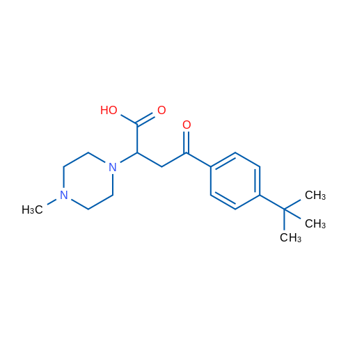 4-(4-tert-Butylphenyl)-2-(4-methylpiperazin-1-yl)-4-oxobutanoic acid 1g