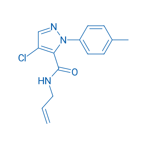 4-Chloro-1-(4-methylphenyl)-N-(prop-2-en-1-yl)-1H-pyrazole-5-carboxamide 1g