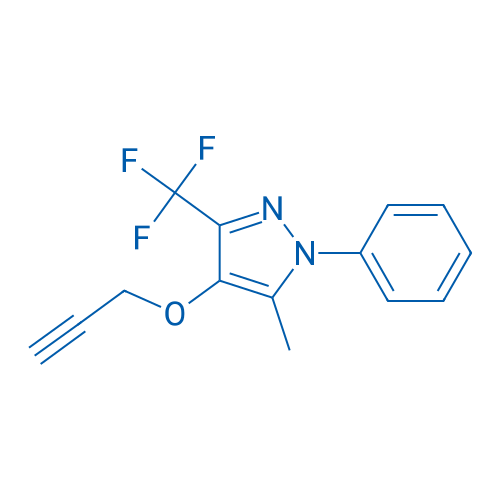 5-Methyl-1-phenyl-4-(prop-2-yn-1-yloxy)-3-(trifluoromethyl)-1H-pyrazole 1g
