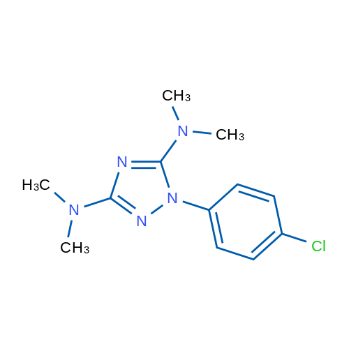 1-(4-Chlorophenyl)-N3,N3,N5,N5-tetramethyl-1H-1,2,4-triazole-3,5-diamine 1g