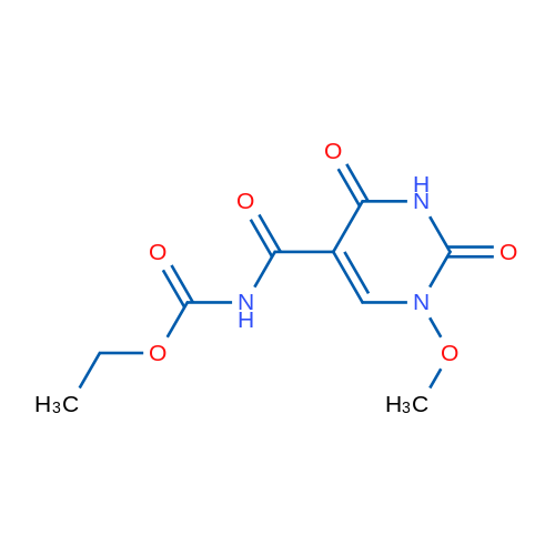 Ethyl N-(1-methoxy-2,4-dioxo-1,2,3,4-tetrahydropyrimidine-5-carbonyl)carbamate 1g