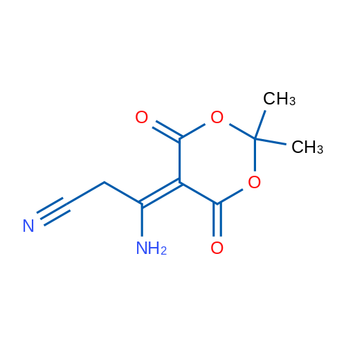 3-Amino-3-(2,2-dimethyl-4,6-dioxo-1,3-dioxan-5-ylidene)propanenitrile 1g