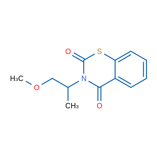 3-(1-Methoxypropan-2-yl)-3,4-dihydro-2H-1,3-benzothiazine-2,4-dione 1g