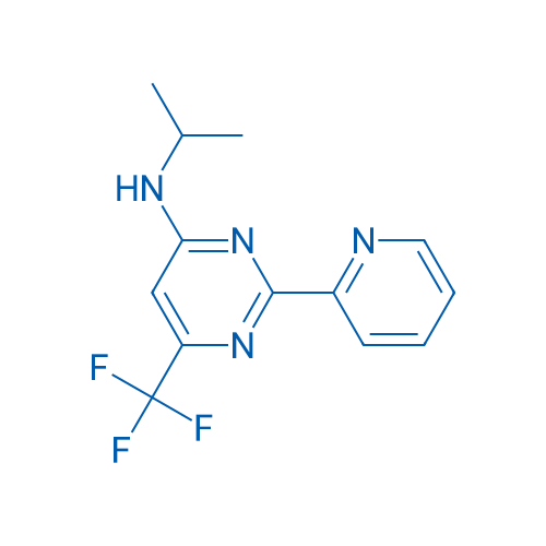 N-(Propan-2-yl)-2-(pyridin-2-yl)-6-(trifluoromethyl)pyrimidin-4-amine 1g