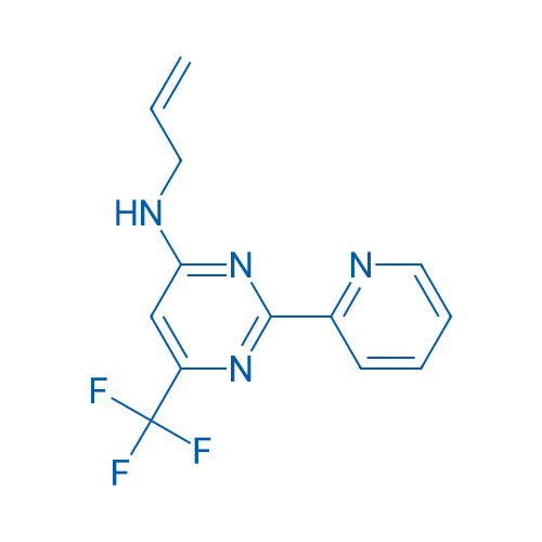 N-(Prop-2-en-1-yl)-2-(pyridin-2-yl)-6-(trifluoromethyl)pyrimidin-4-amine 1g