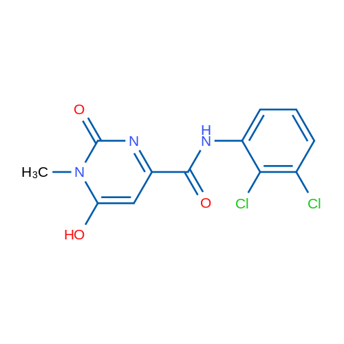 N-(2,3-Dichlorophenyl)-6-hydroxy-1-methyl-2-oxo-1,2-dihydropyrimidine-4-carboxamide 1g