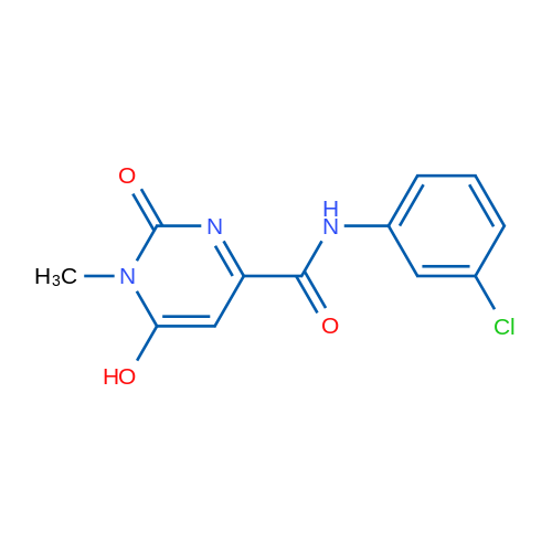N-(3-Chlorophenyl)-6-hydroxy-1-methyl-2-oxo-1,2-dihydropyrimidine-4-carboxamide 1g