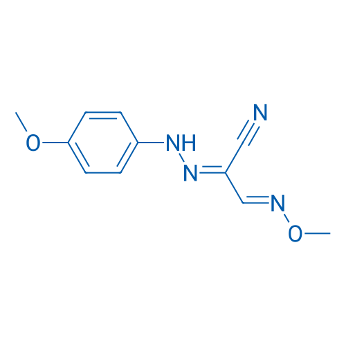 (E,2E)-2-(Methoxyimino)-N-(4-methoxyphenyl)ethanecarbohydrazonoyl cyanide 1g