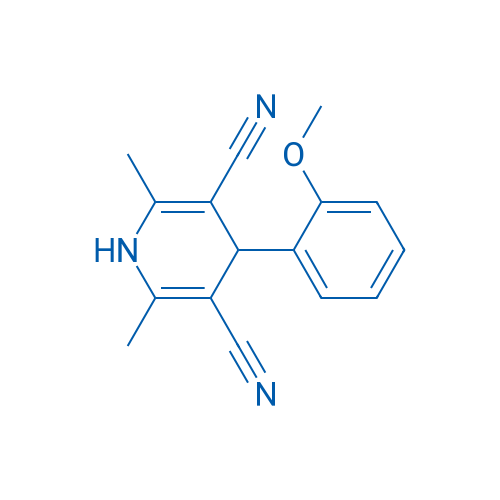 4-(2-Methoxyphenyl)-2,6-dimethyl-1,4-dihydropyridine-3,5-dicarbonitrile 1g