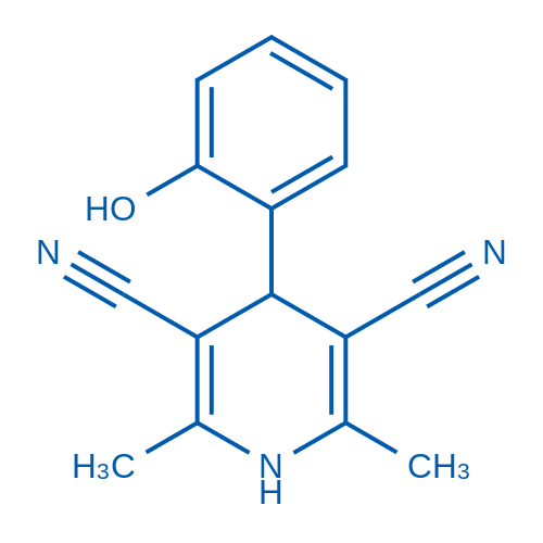 4-(2-Hydroxyphenyl)-2,6-dimethyl-1,4-dihydropyridine-3,5-dicarbonitrile 1g