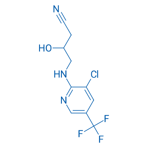 4-((3-Chloro-5-(trifluoromethyl)pyridin-2-yl)amino)-3-hydroxybutanenitrile 1g