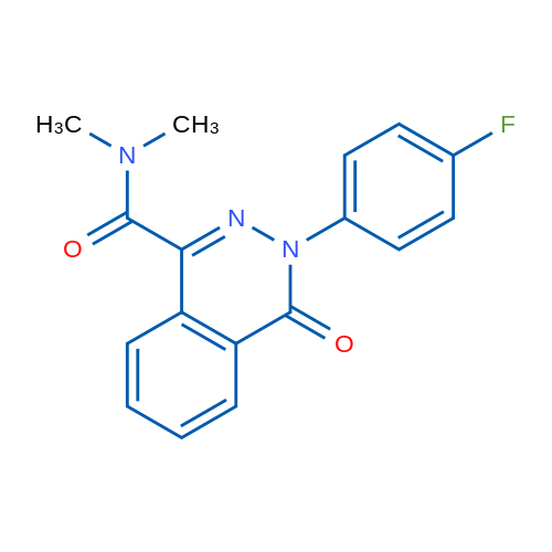 3-(4-Fluorophenyl)-N,N-dimethyl-4-oxo-3,4-dihydrophthalazine-1-carboxamide 1g