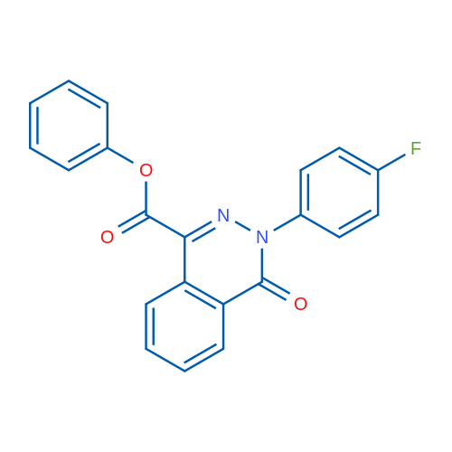 Phenyl 3-(4-fluorophenyl)-4-oxo-3,4-dihydrophthalazine-1-carboxylate 1g