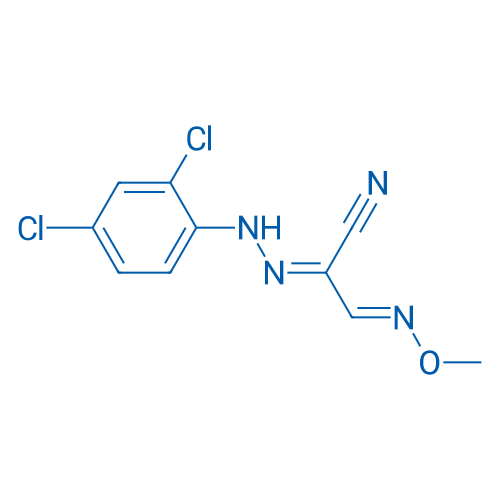 (E,2E)-N-(2,4-Dichlorophenyl)-2-(methoxyimino)ethanecarbohydrazonoyl cyanide 1g