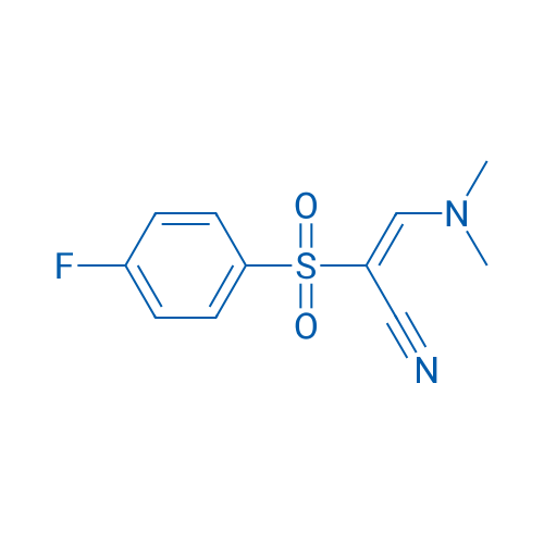 (2E)-3-(Dimethylamino)-2-(4-fluorobenzenesulfonyl)prop-2-enenitrile 1g