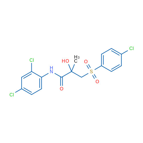 3-(4-Chlorobenzenesulfonyl)-N-(2,4-dichlorophenyl)-2-hydroxy-2-methylpropanamide 1g