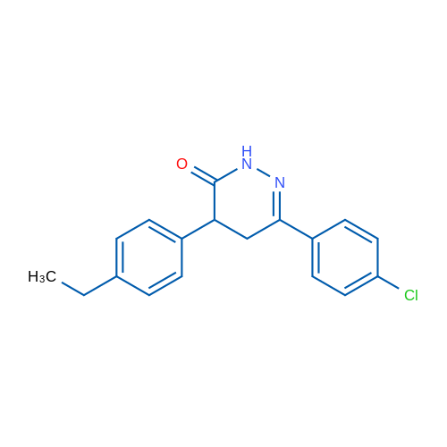 6-(4-Chlorophenyl)-4-(4-ethylphenyl)-2,3,4,5-tetrahydropyridazin-3-one 1g
