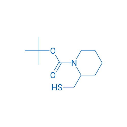 1-Piperidinecarboxylic acid, 2-(mercaptomethyl)-, 1,1-dimethylethyl ester 1g