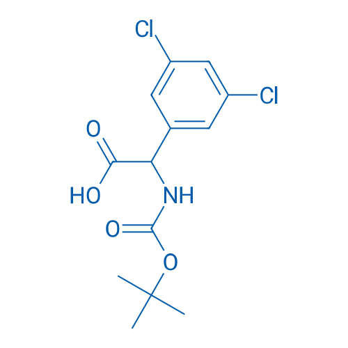 2-((tert-Butoxycarbonyl)amino)-2-(3,5-dichlorophenyl)acetic acid 100mg