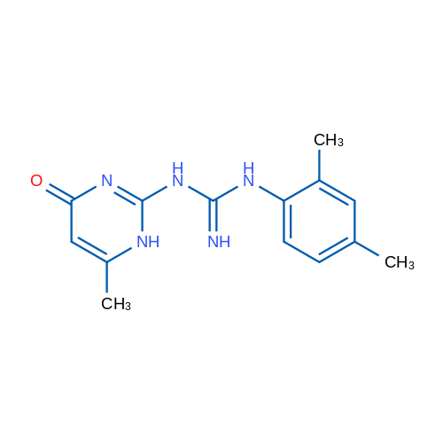 1-(2,4-Dimethylphenyl)-3-(6-methyl-4-oxo-1,4-dihydropyrimidin-2-yl)guanidine 1g