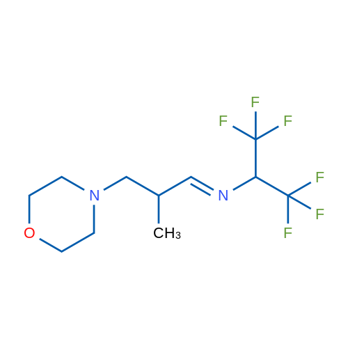 (E)-1,1,1,3,3,3-Hexafluoro-N-(2-methyl-3-morpholinopropylidene)propan-2-amine 1g