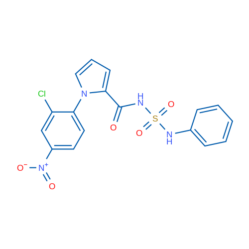 1-(2-Chloro-4-nitrophenyl)-N-(phenylsulfamoyl)-1H-pyrrole-2-carboxamide 1g