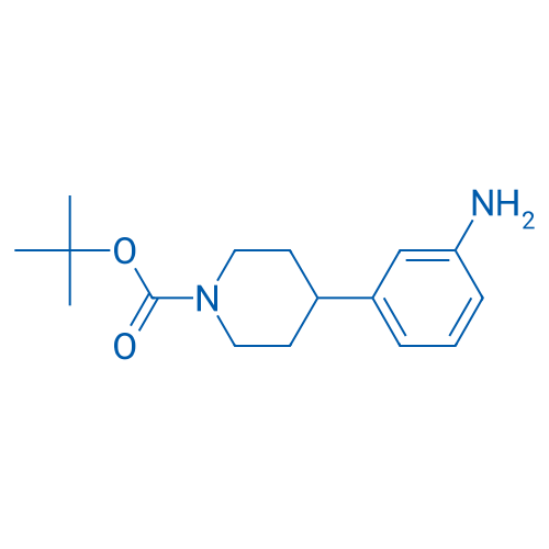 tert-Butyl 4-(3-aminophenyl)piperidine-1-carboxylate 250mg