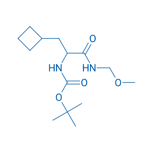 tert-Butyl (3-cyclobutyl-1-((methoxymethyl)amino)-1-oxopropan-2-yl)carbamate 1g