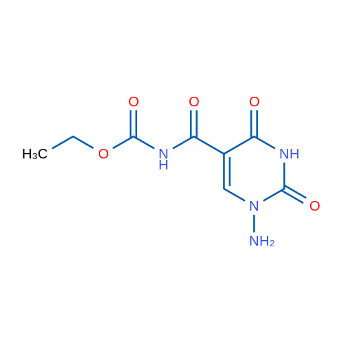 Ethyl N-(1-amino-2,4-dioxo-1,2,3,4-tetrahydropyrimidine-5-carbonyl)carbamate 1g