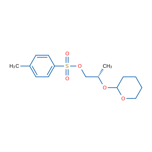 (2S)-2-((Tetrahydro-2H-pyran-2-yl)oxy)propyl 4-methylbenzenesulfonate 1g