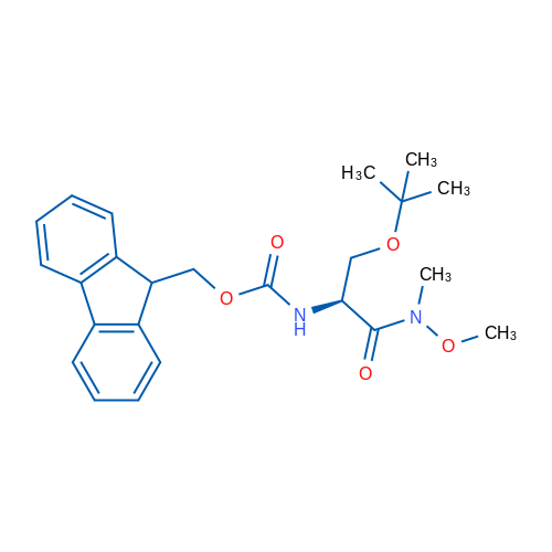 (S)-(9H-Fluoren-9-yl)methyl (3-(tert-butoxy)-1-(methoxy(methyl)amino)-1-oxopropan-2-yl)carbamate 1g