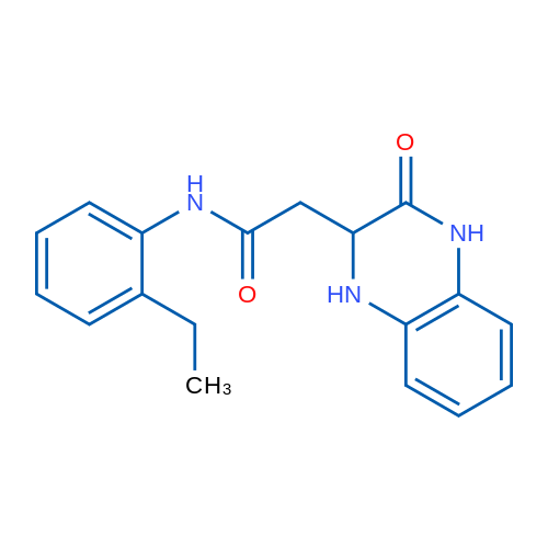 N-(2-Ethylphenyl)-2-(3-oxo-1,2,3,4-tetrahydroquinoxalin-2-yl)acetamide 1g