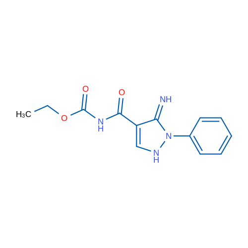 Ethyl N-(3-imino-2-phenyl-2,3-dihydro-1H-pyrazole-4-carbonyl)carbamate 1g