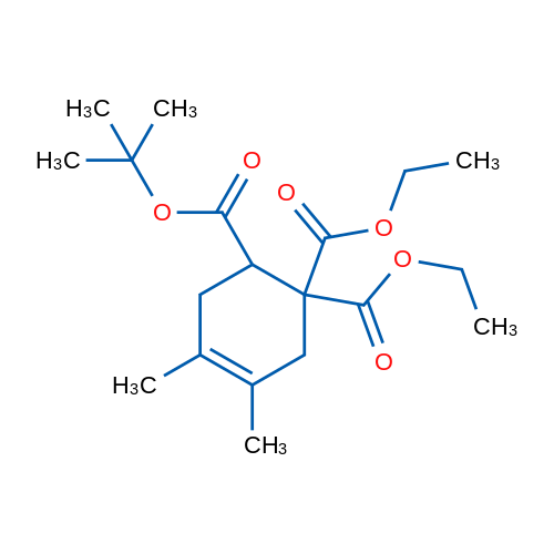 2-tert-Butyl 1,1-diethyl 4,5-dimethylcyclohex-4-ene-1,1,2-tricarboxylate 1g