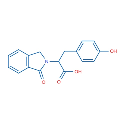 3-(4-Hydroxyphenyl)-2-(1-oxo-2,3-dihydro-1H-isoindol-2-yl)propanoic acid 1g